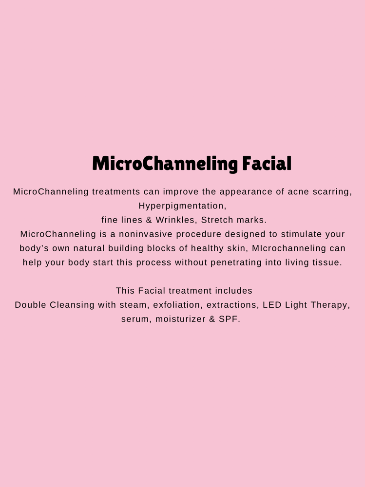 MicroChanneling Facial