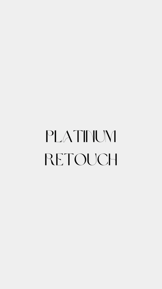 Platinum Root Re-Touch