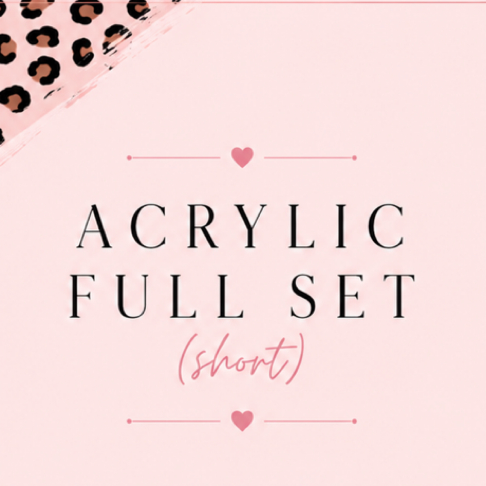 Acrylic Full Set (Short) at Polishedbylyss in Westminster, MD