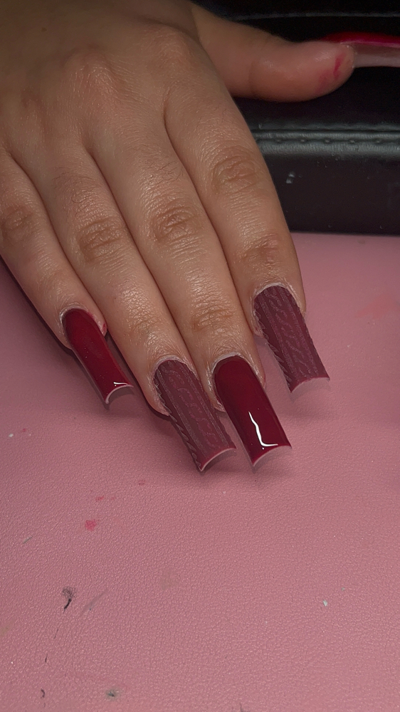 Long Fill With Gel Polish