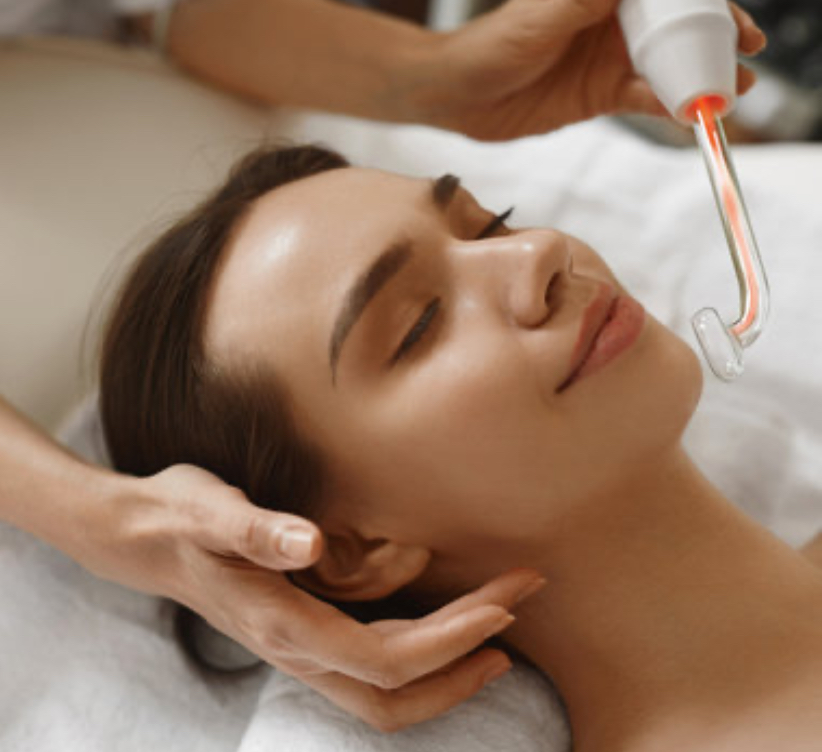 High Frequency at Redeemed Massage and Esthetics