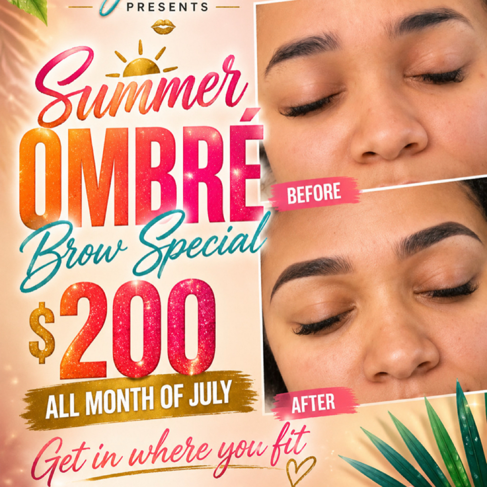 Ombre Brows at Sapphire Jackson in Detroit, MI