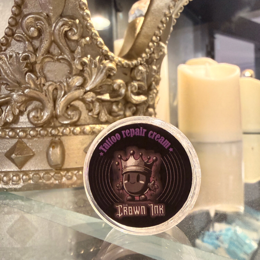 Tattoo Aftercare Balm at The crown ink studio in Corpus Christi, TX