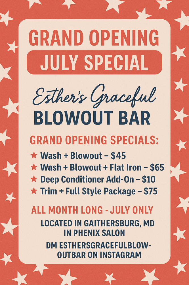 July Grand Opening Special