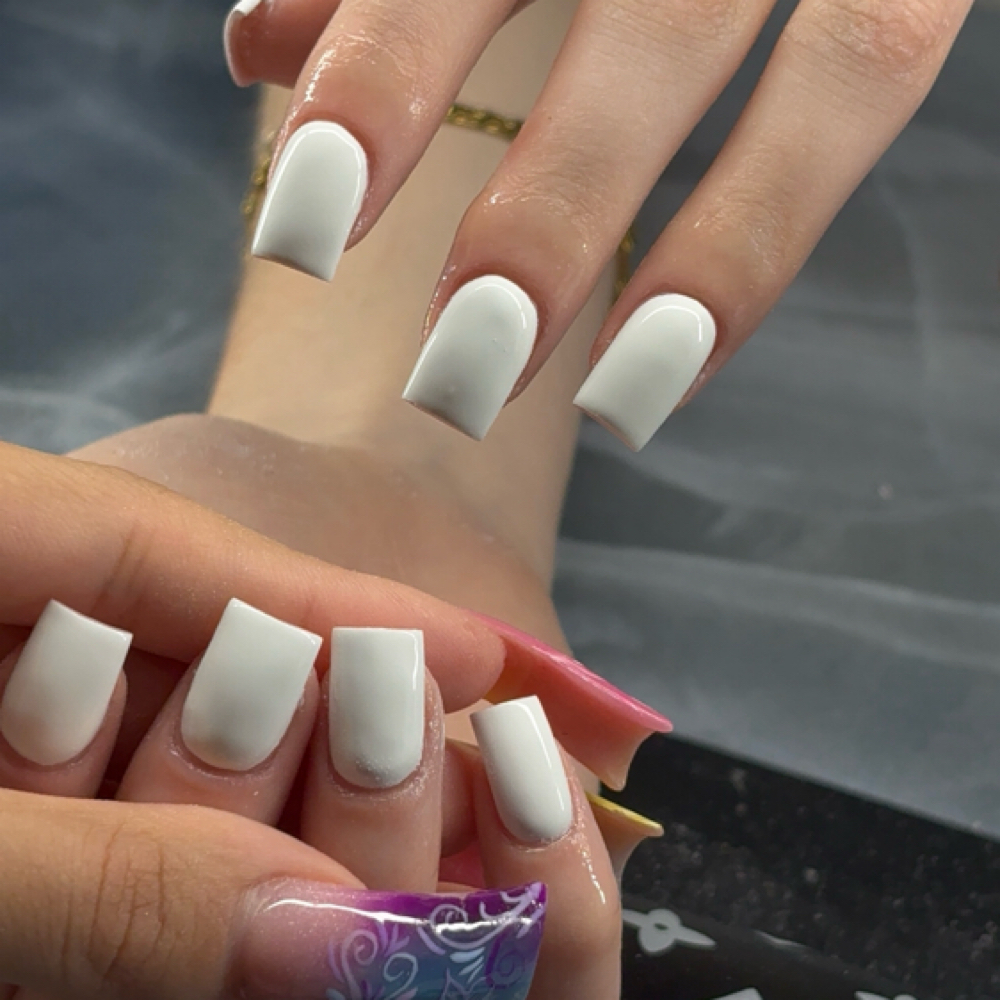 Natural Nail Overlay at Nails X KayKay in Clearfield, UT