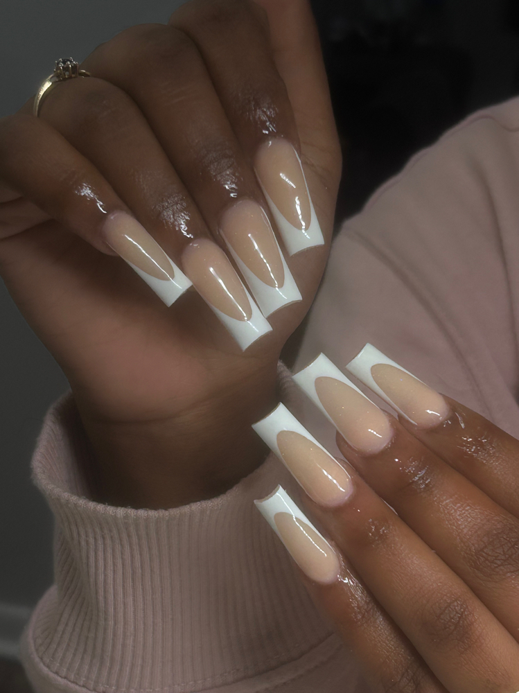 Nails: French Polish