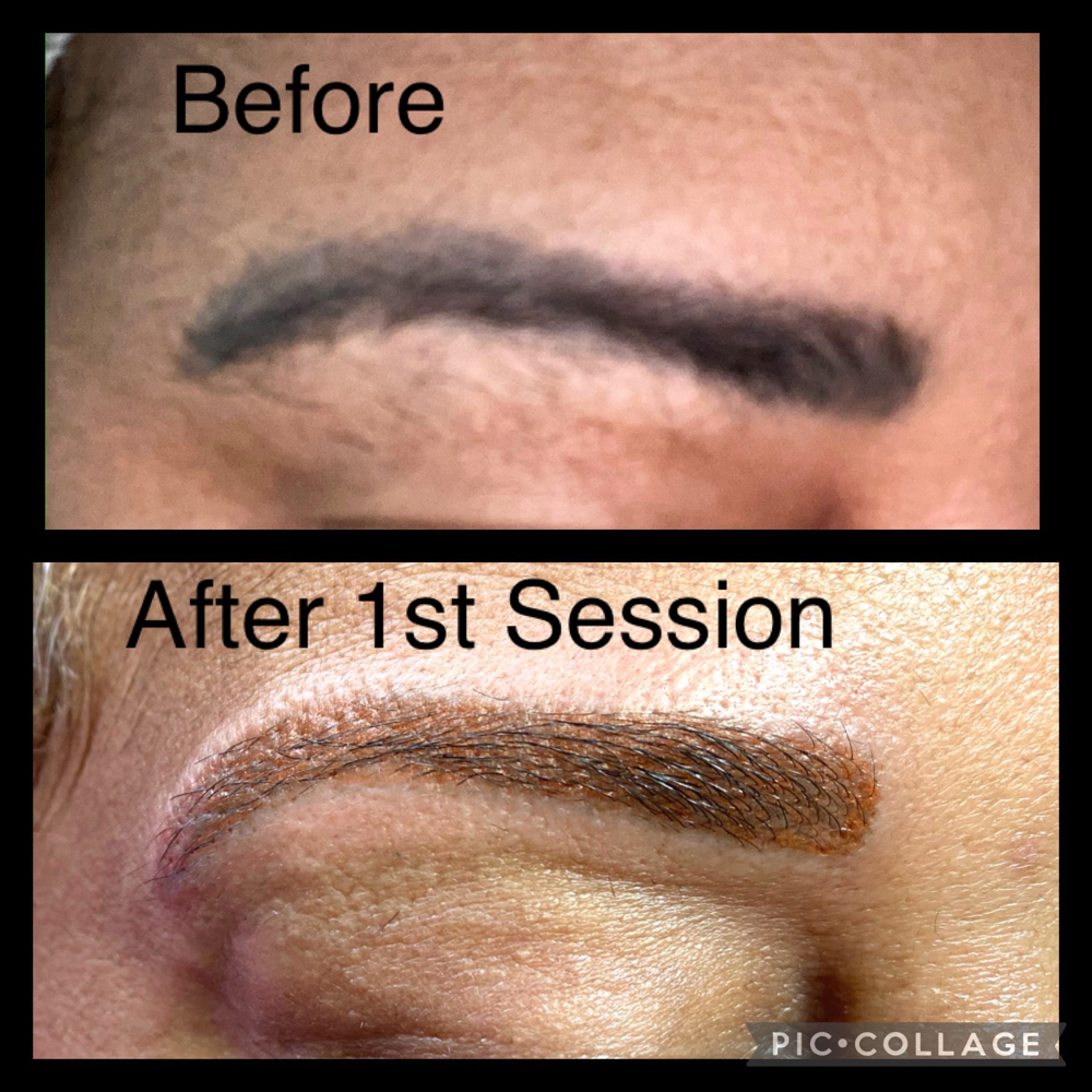 Eyebrow Color Correction