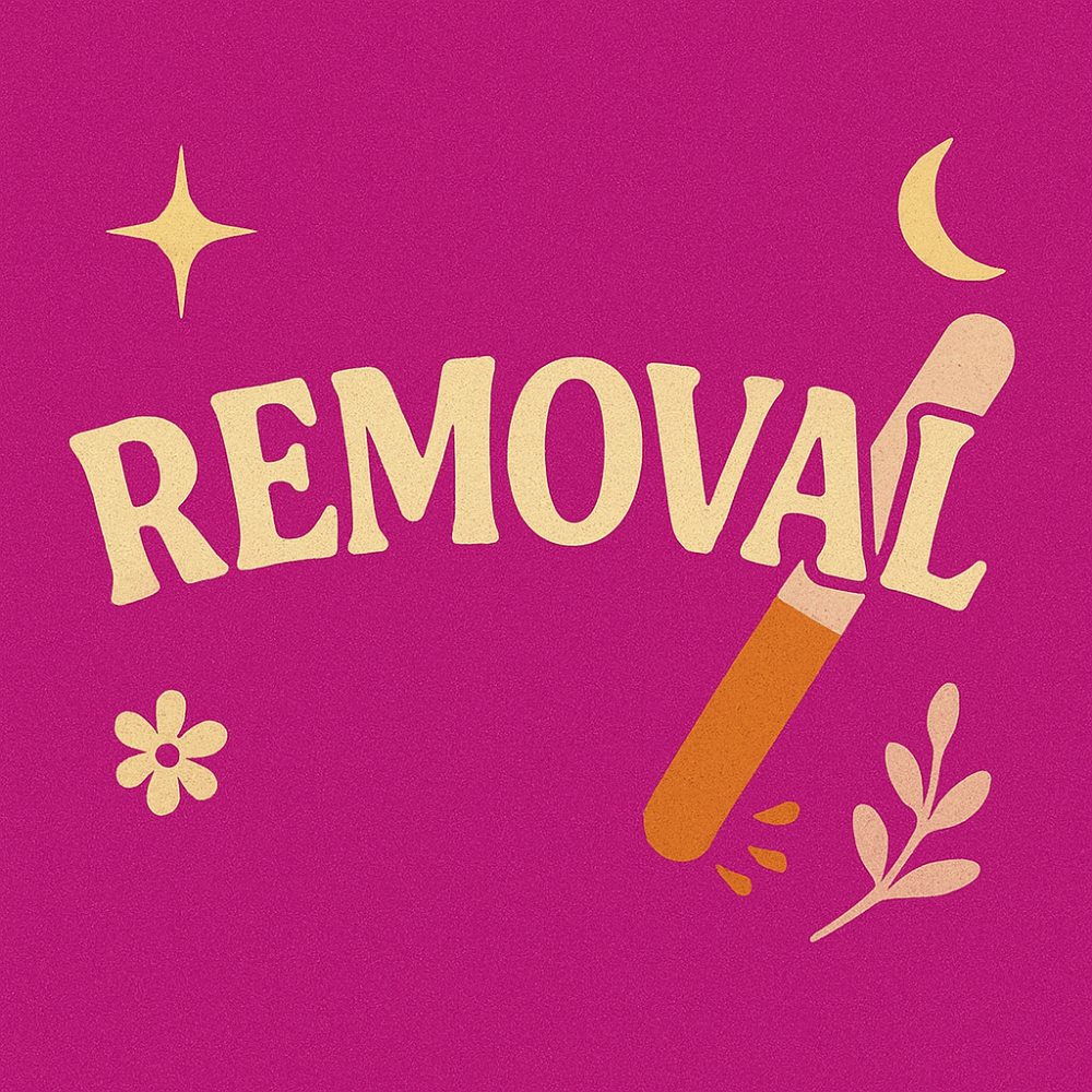 REMOVAL. 🗑️
