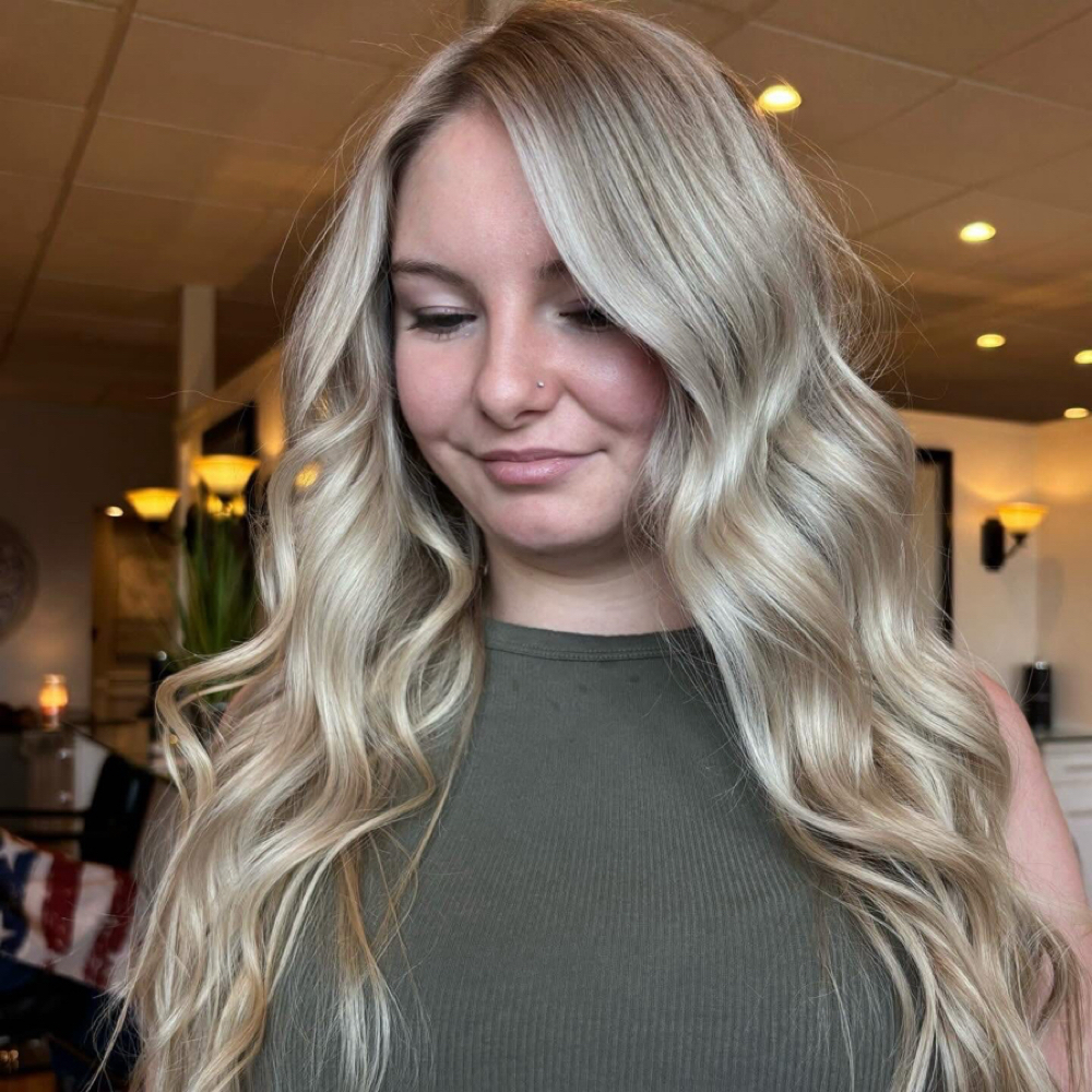 Full Blonding + Blowout at Hair by Adrianna G in Cohoes, NY