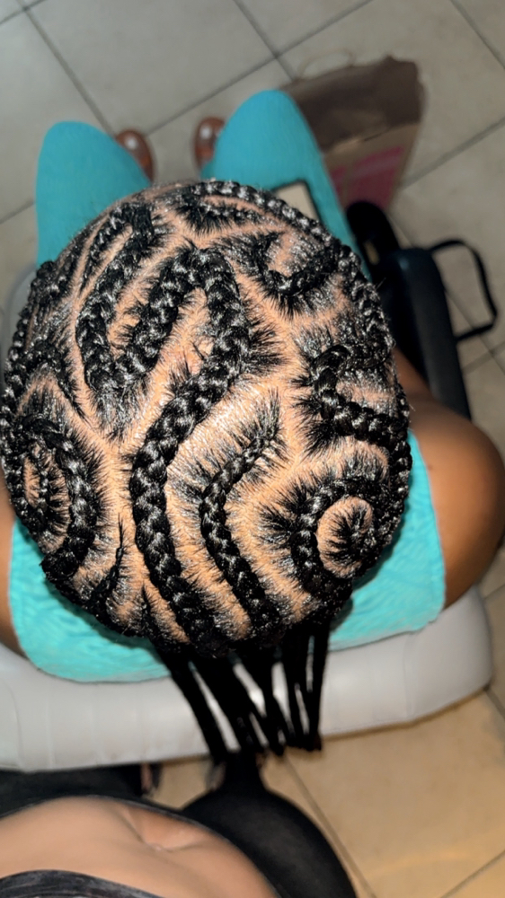 Full Head design/freestyle