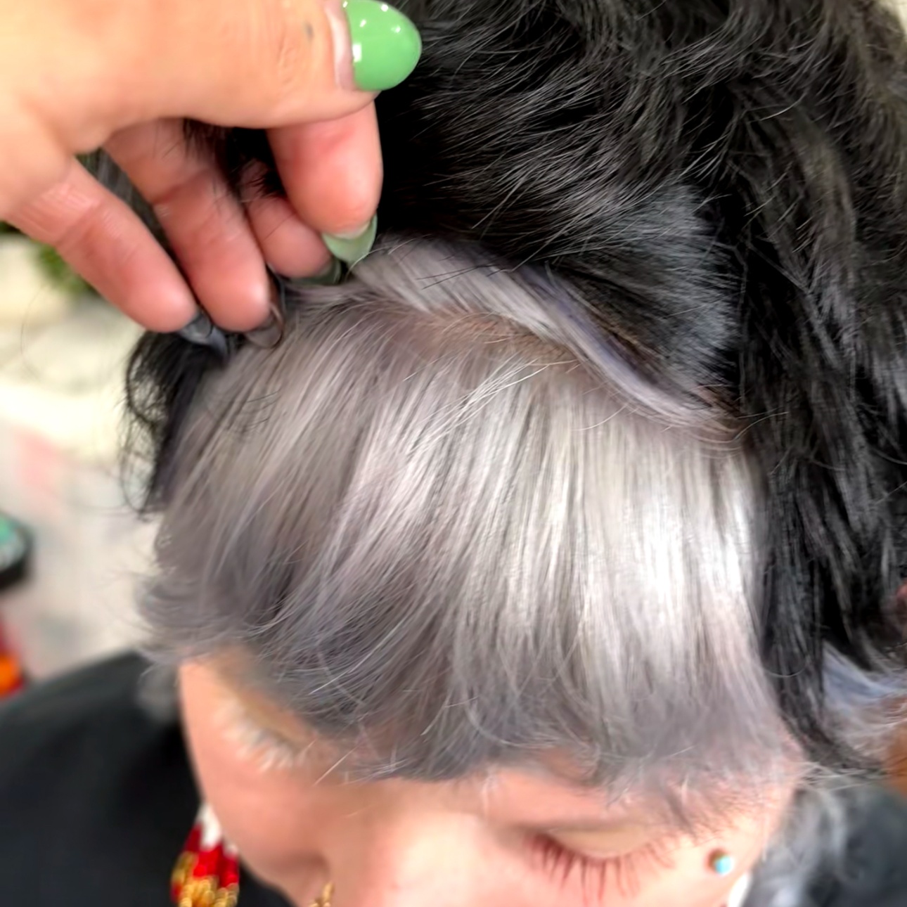 Bleach Root Touch Up at Zen Room in El Paso, TX