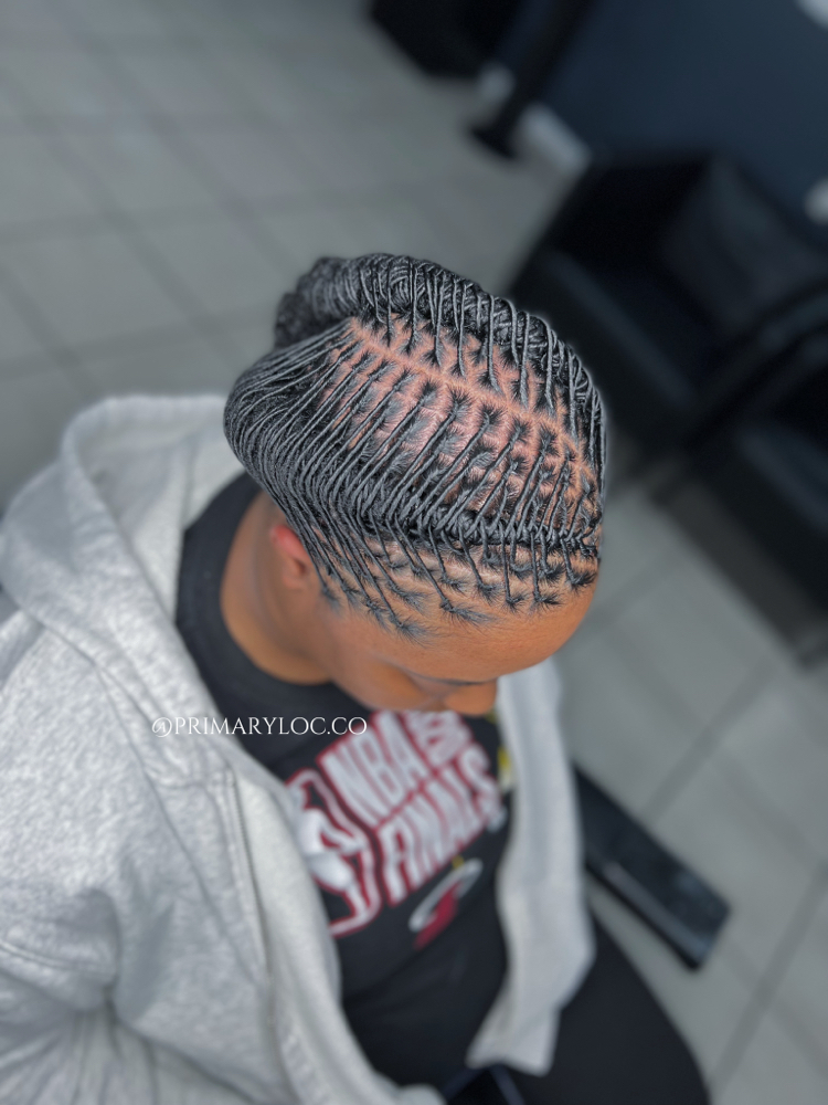 Micro Locs Retwist And Basic Style
