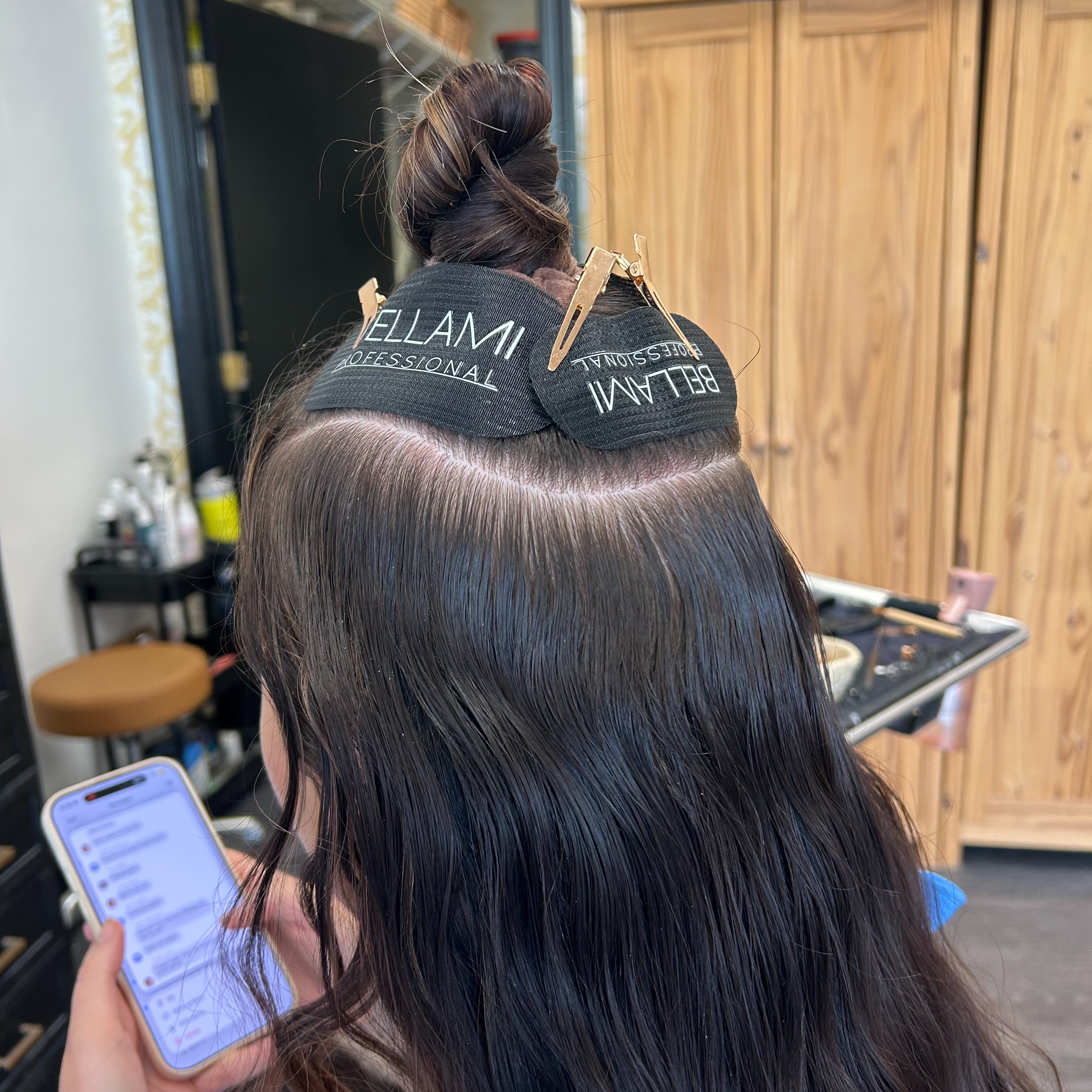 Extension Adjustment at Pretty Little Hair Co. in Virginia Beach, VA