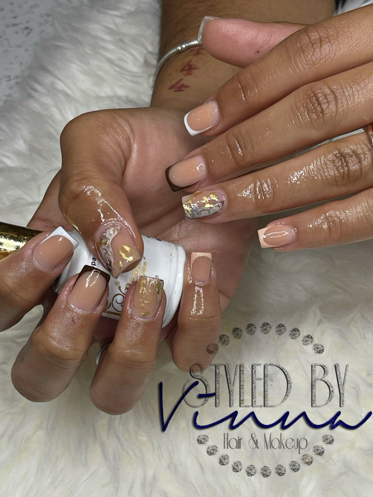 Acrylic Full Set *Short Gel