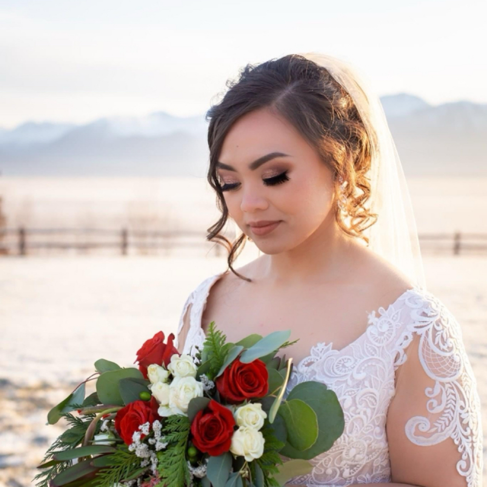 Heirloom Bride at Makeup by Cristina Wiley in Anchorage, AK