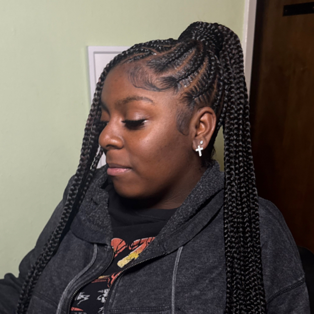Swoop Braided Ponytail at Diverse Creations in Longview, TX
