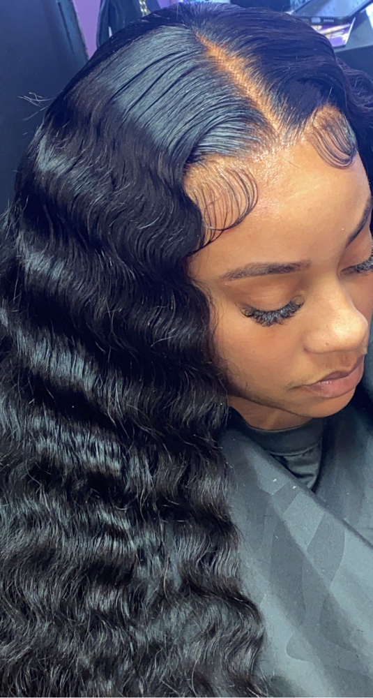 Lace Closure Wig Install 5*5 Or 4*4