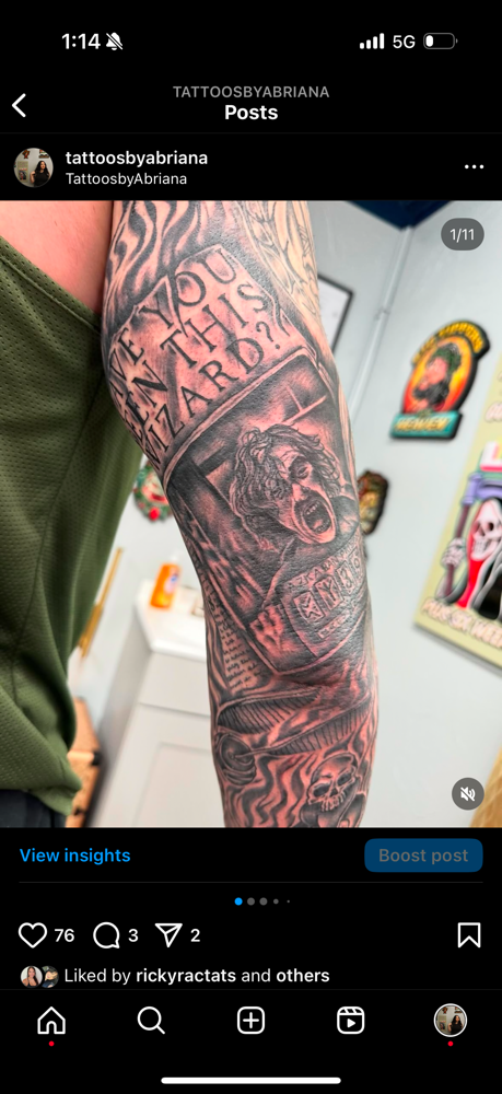 extra large tattoo