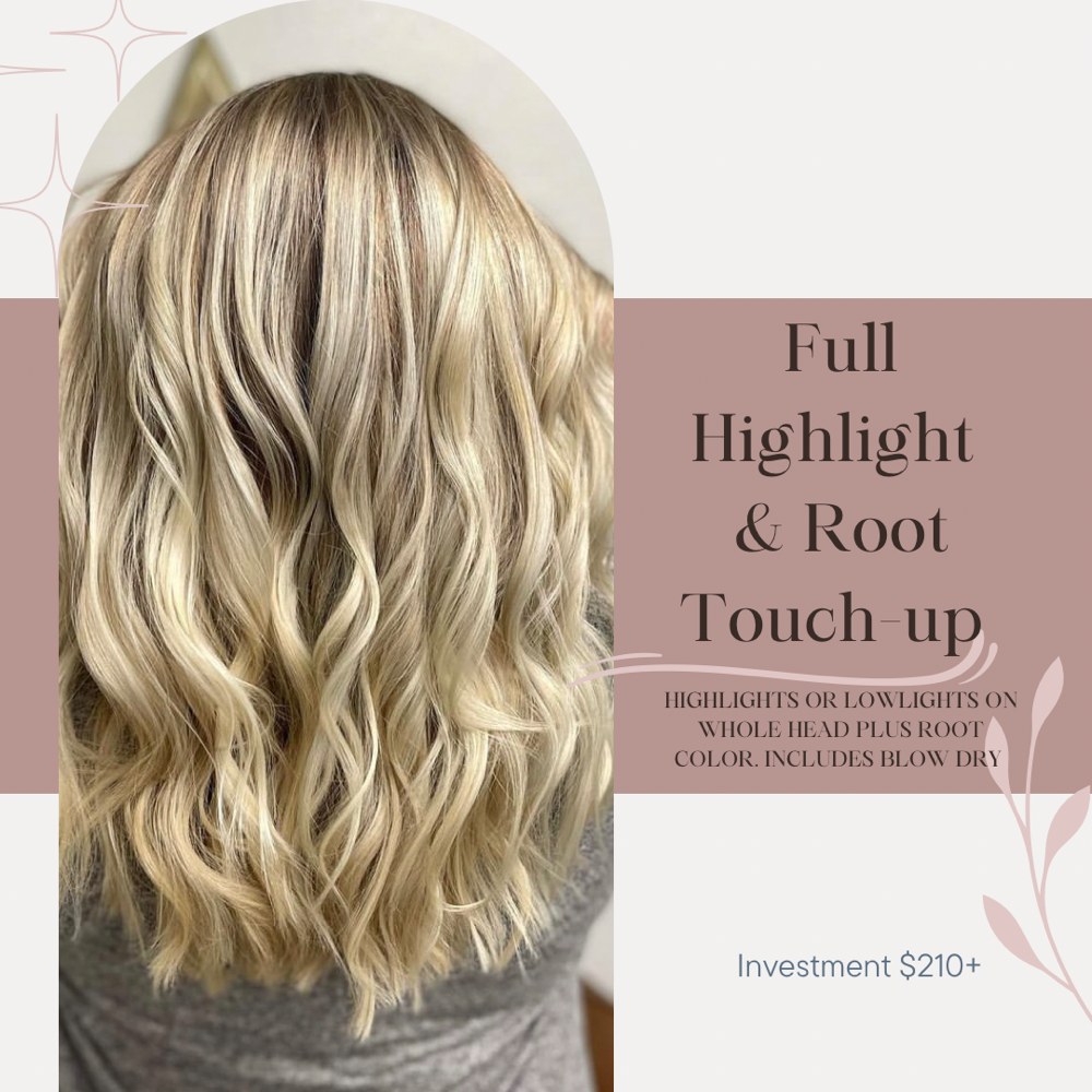 Full HL/LL with Root Color touch up