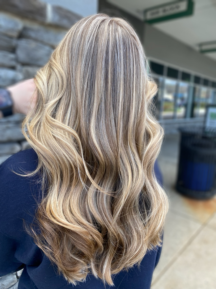 Partial Balayage Tone And Blowout