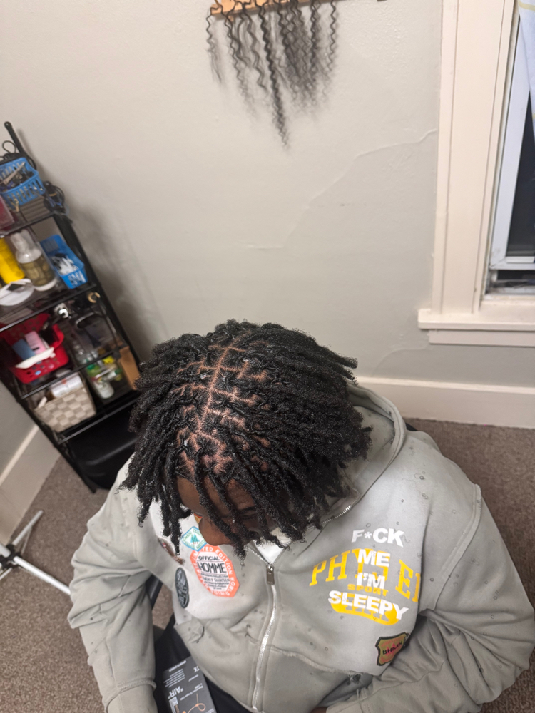 Interloc Retwist at Hair By Niecey in Milwaukee, WI