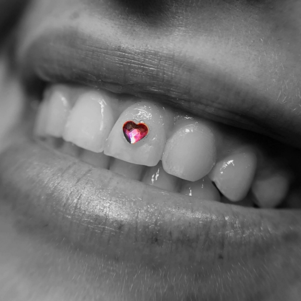 Swarovski Shape Tooth Gem at The Neon Door in Tucson, AZ
