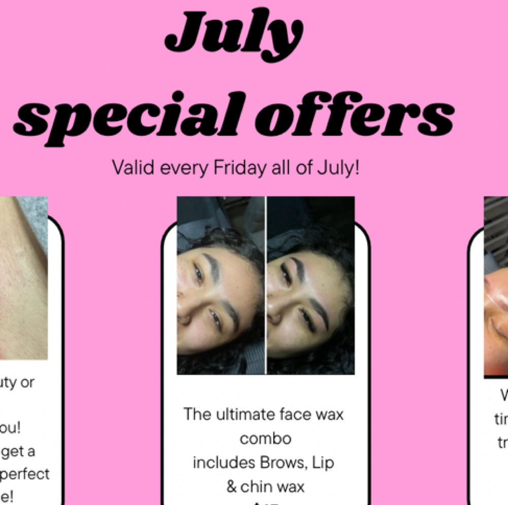 JULY SPECIALS at Sol’s Beauty in Racine, WI