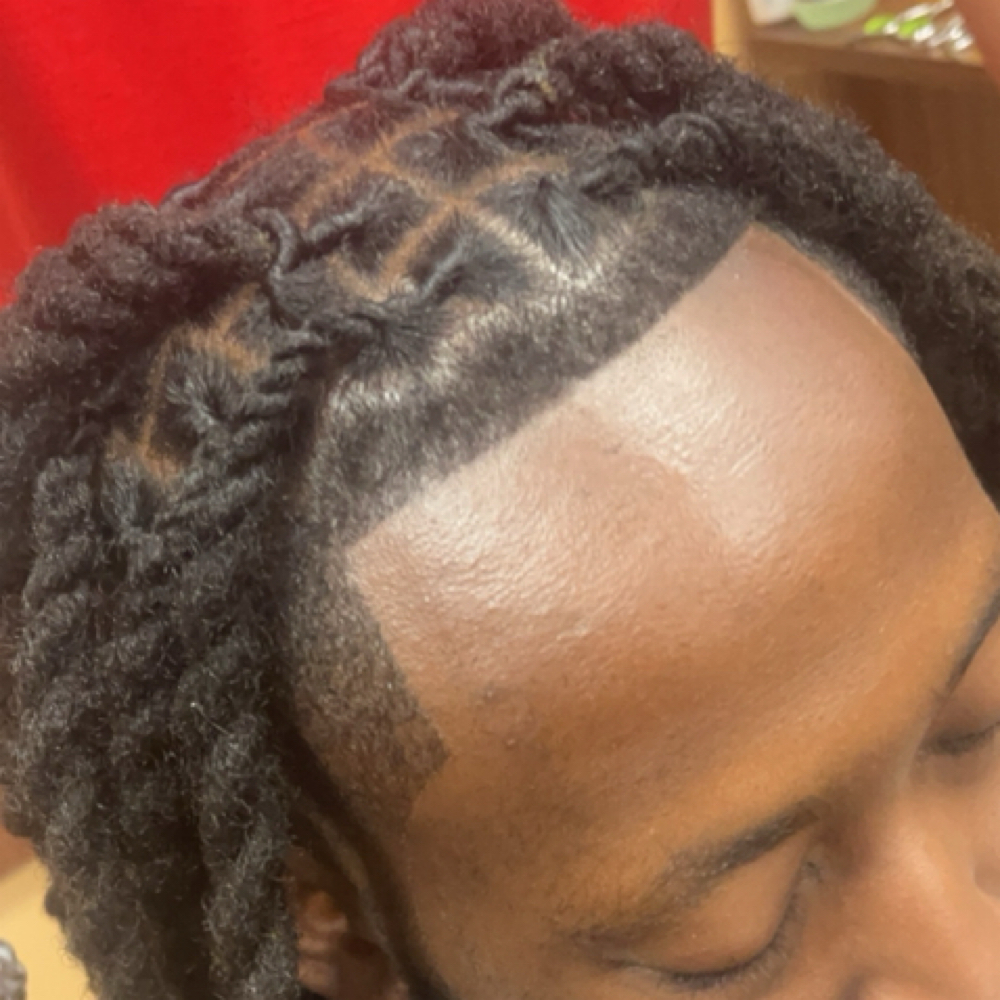 Edge retwist touch-up at J.Marie's Locz And Keyz LLC in Dudley, GA