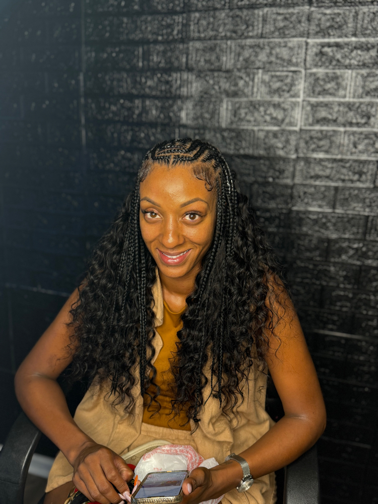 Half Sew In Half Braids (M)