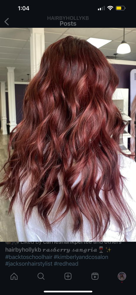 All Over Color at Hair by Holly in Uniontown, OH