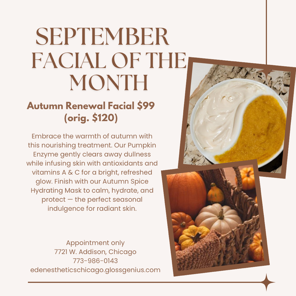 September Facial Of The Month