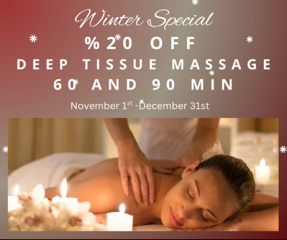 %20 Off 60Min Deep Tissue