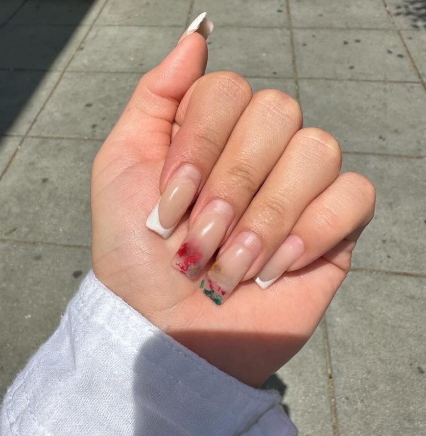 Acrylic Nail Set Fill at Maaseiah Salon in Bethesda, MD