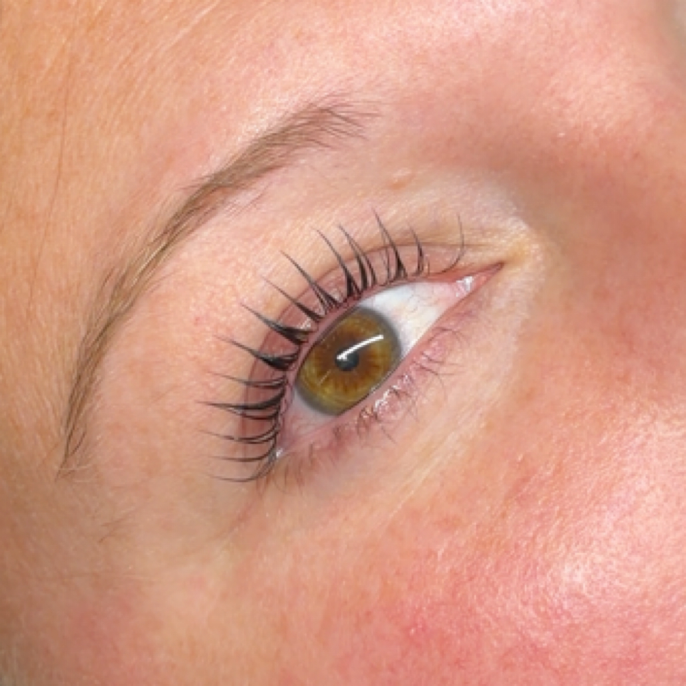Korean lash lift + tint at Studio Lex in West Des Moines, IA