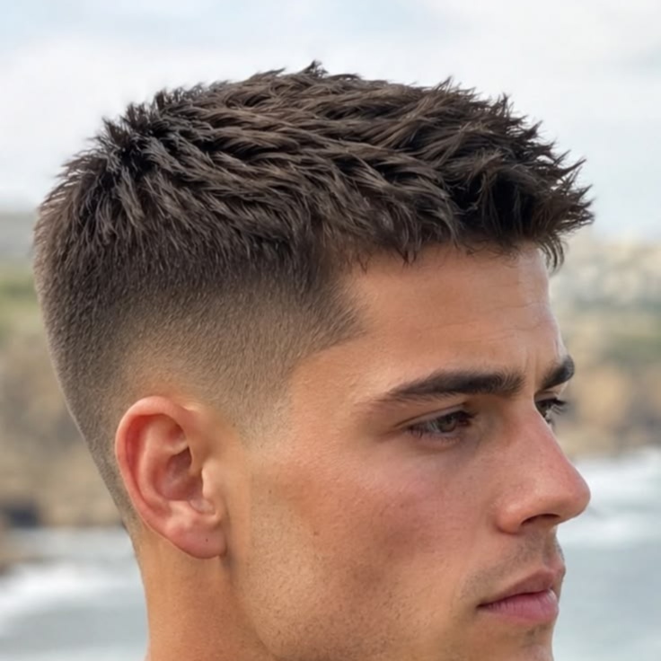 Men's Short Haircut at Salon Masaya in Philadelphia, PA