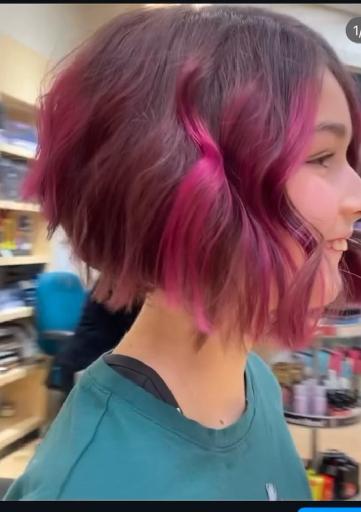 Kids Haircut Blowdry