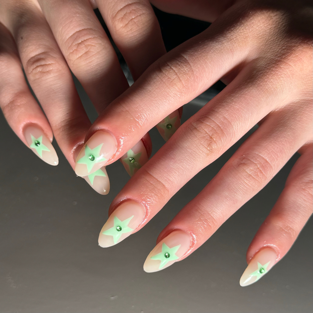 Hard Gel Extensions Full Set