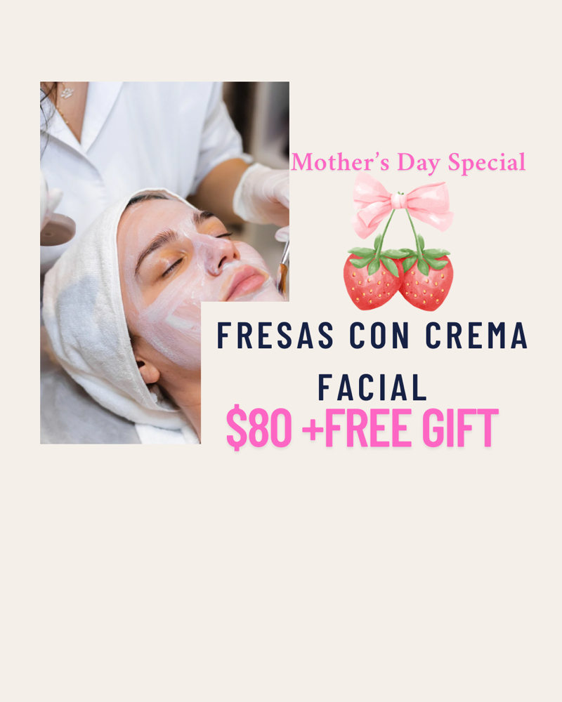 Fresas Con Crema Facial
