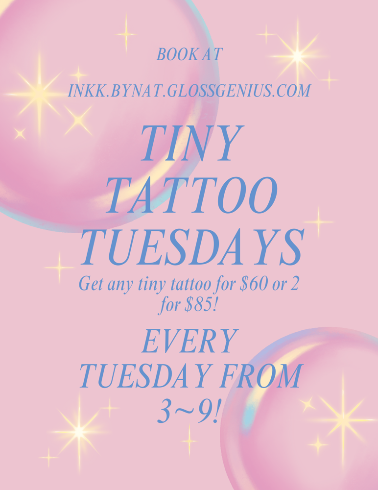 Tiny Tattoo Sundaysđź’•