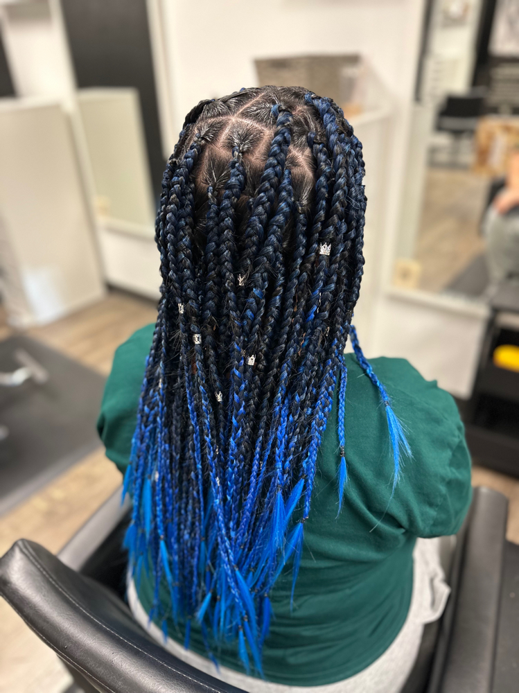 Box Braids (Feed In)