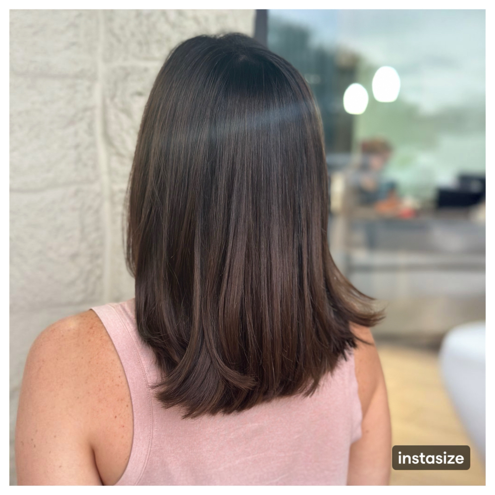 Medium Haircut at Bass & Beauty in Ellicott, MD