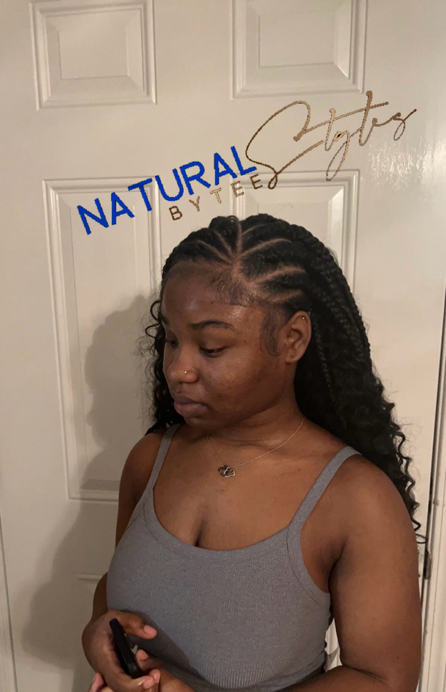 Creative Box Braids