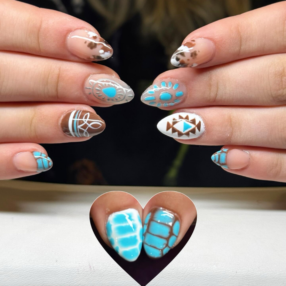 [ SHORT ] Gel Extension Full Set at Bethany Nailed It! in Evansville, IN