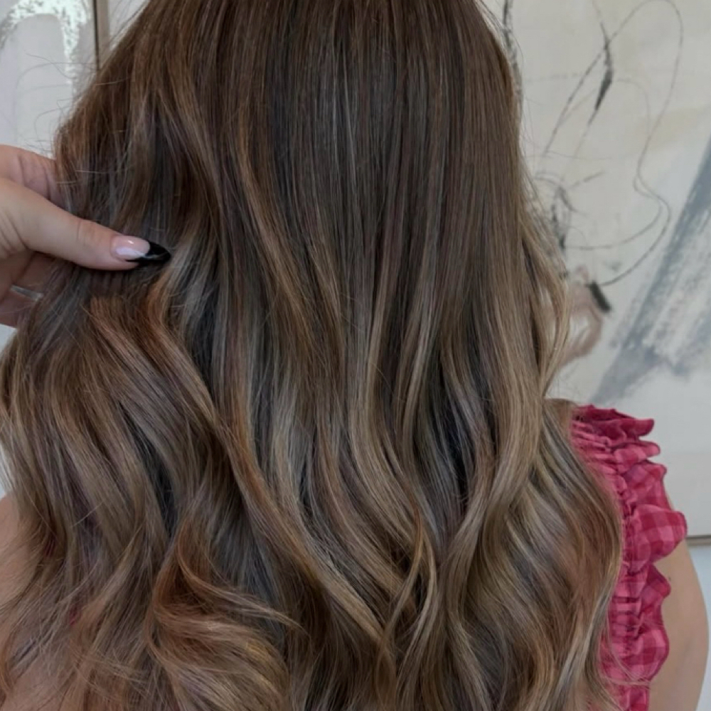 Wet Balayage at Gloss Salon & Co in Prosper, TX