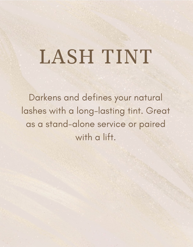 lash tint