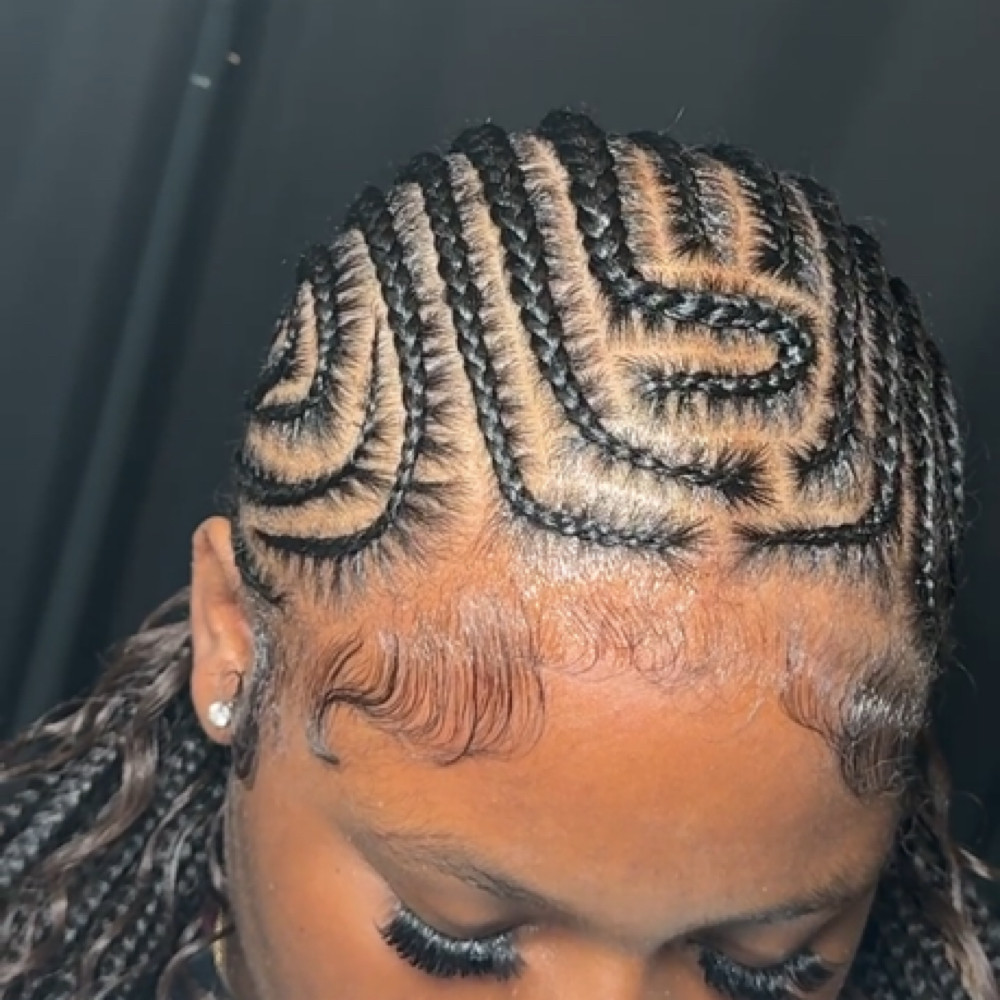 17-24 Scalp Braids at KL Hair Haven & Co. Salon and Spa in Knoxville, TN
