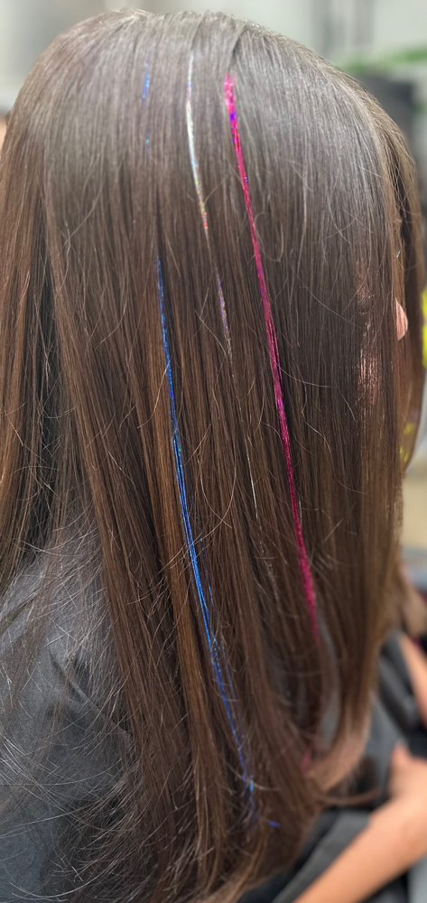 Add On Tinsel at My Beauti Lounge in San Bernardino, CA
