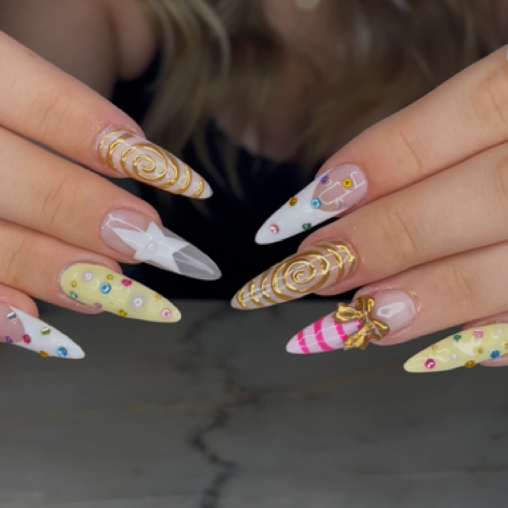 Gel X:  W/ Art Tier 3 at MayaNailz in Murray, UT