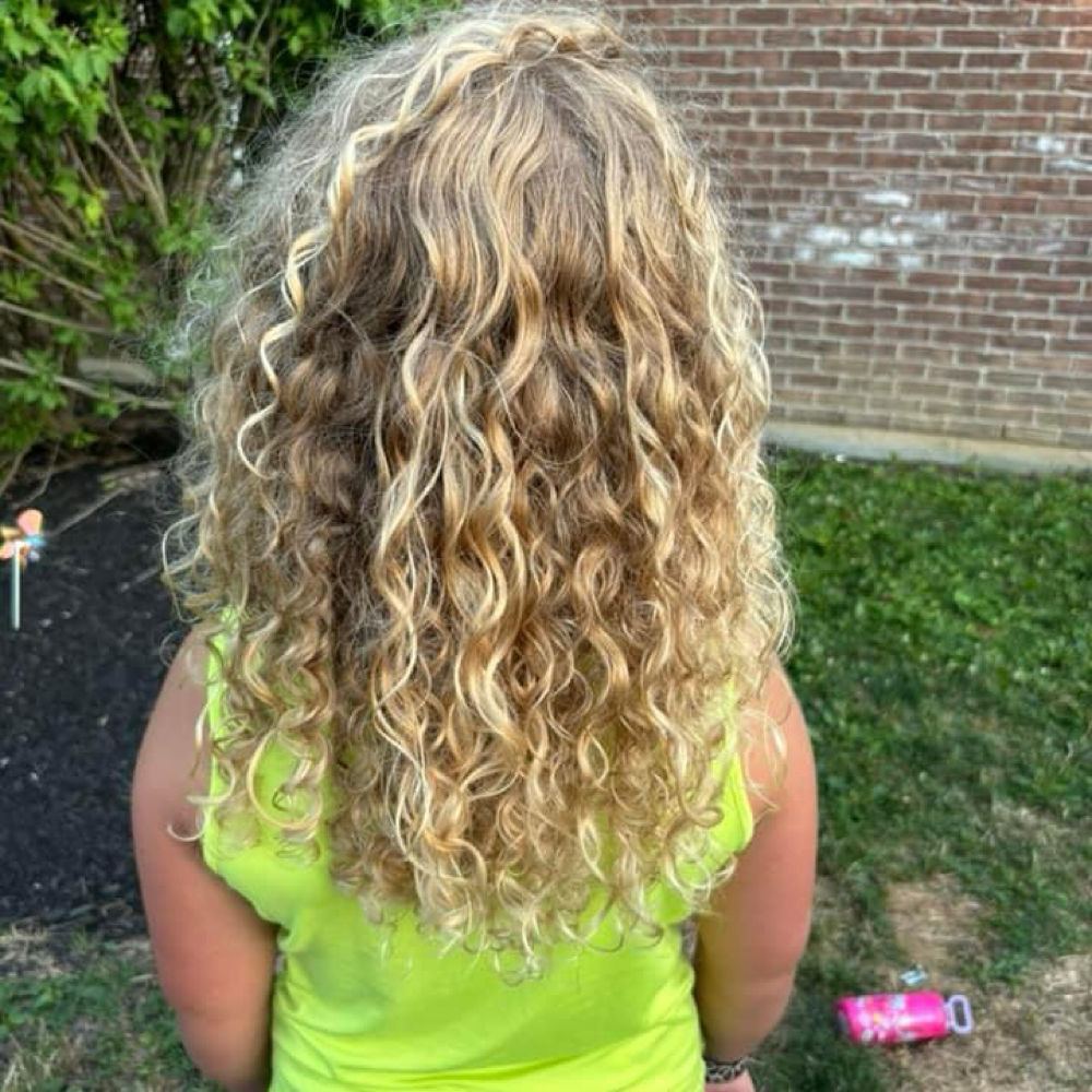 Children’s haircut at Seventy x Seven Salon in crescent Springs, KY