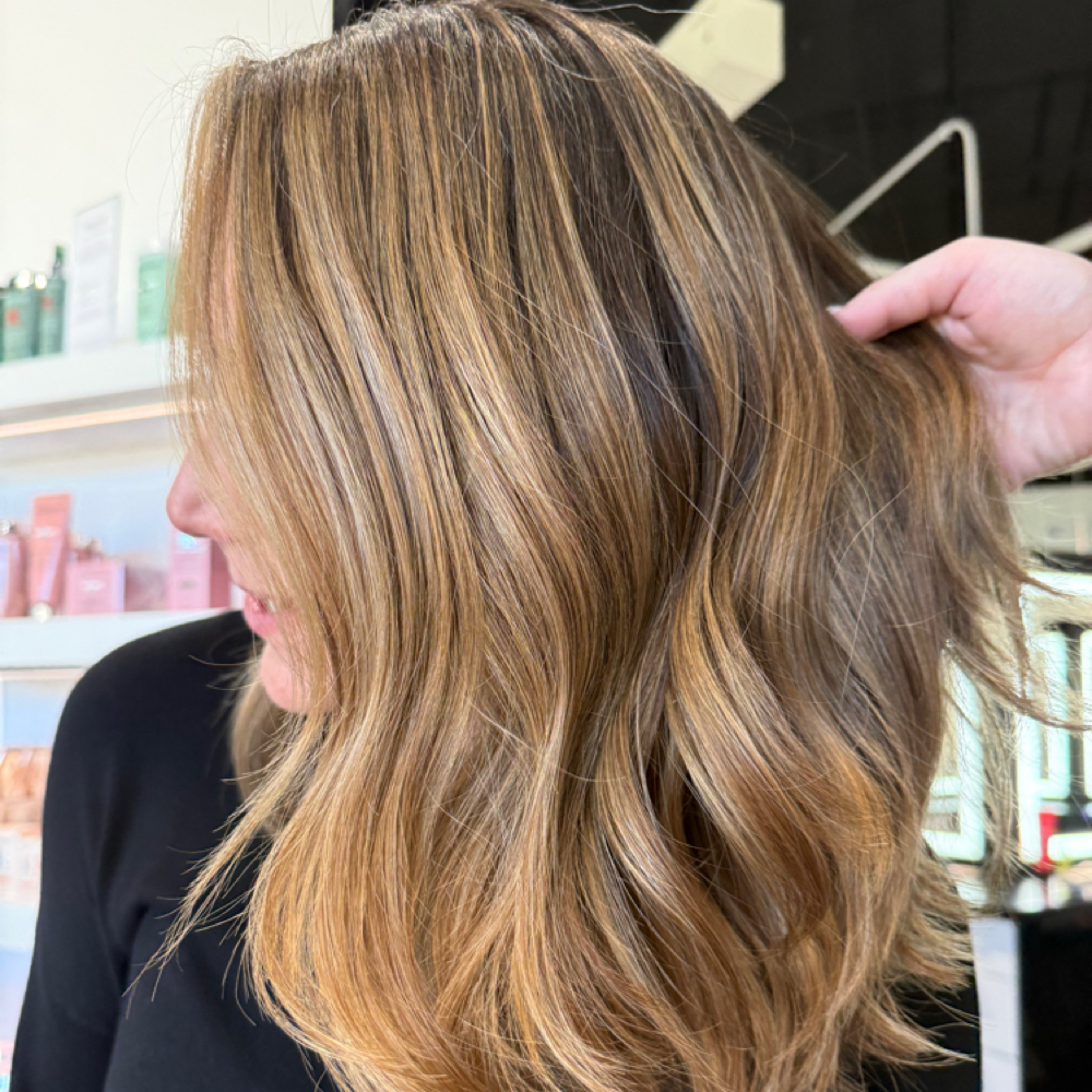 FULL HIGHLIGHT at Sammistylist Hair in Bryan, TX